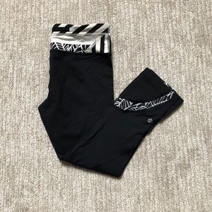 Lululemon cropped leggings size 4
